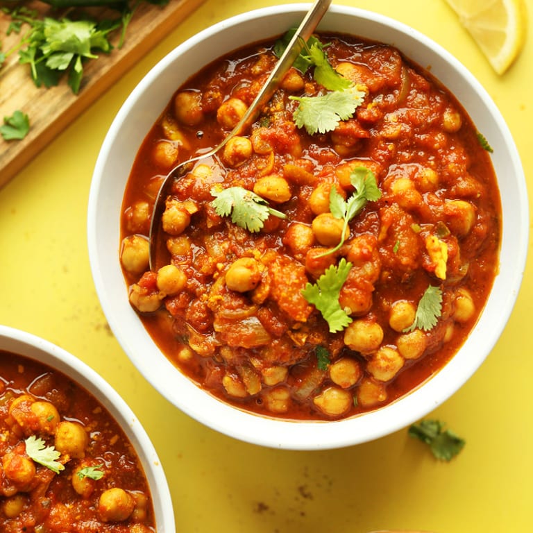 Delicious Chana Masala and Authentic Indian Cuisine